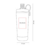 TMPS 202 N - TERMO BOISSON NEGRO (NEGRO / ACERO INOXIDABLE / PLASTICO / SILICON) - Image 4