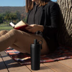 TMPS 202 N - TERMO BOISSON NEGRO (NEGRO / ACERO INOXIDABLE / PLASTICO / SILICON) - Image 6