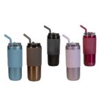 TMPS 204 OX - TERMO ZULÚ GRIS OXFORD (GRIS OXFORD / ACERO INOXIDABLE / PLASTICO / SILICON) - Image 5