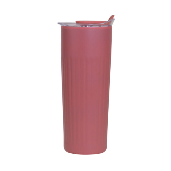 TMPS 206 P - TERMO PIRLO ROSA (ROSA / PLASTICO / ACERO INOXIDABLE / SILICON) - Imagen 2