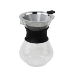 TMPS 208 N - CAFETERA DE GOTEO MISTE NEGRO (NEGRO / VIDRIO BOROSILICATO / SILICON)
