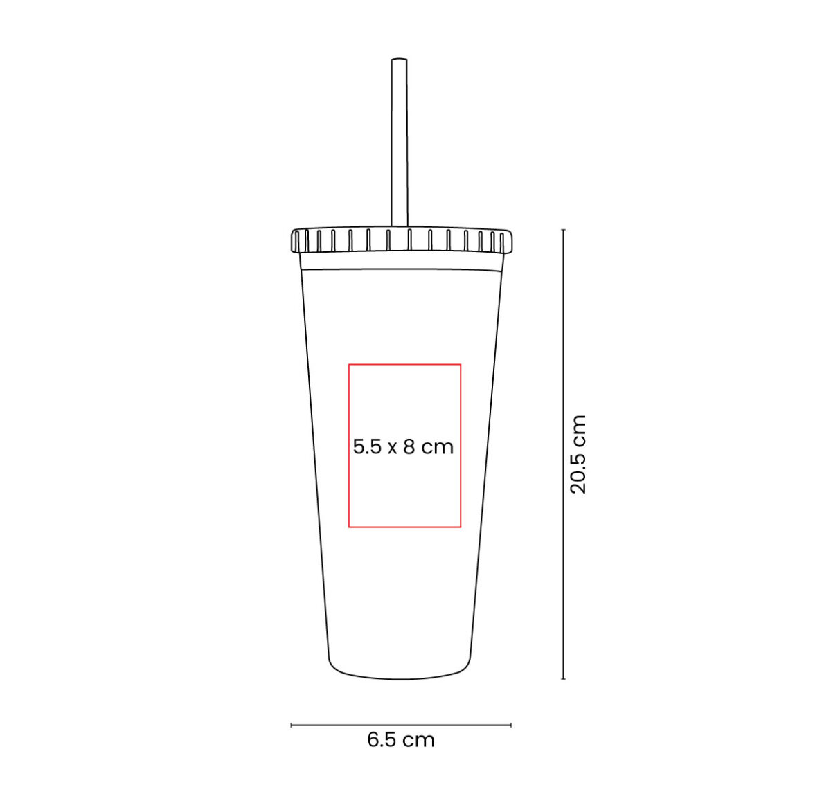 TMPS 212 N - VASO BLAG NEGRO (NEGRO / PLASTICO) - Image 3