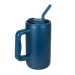 TMPS 222 A - TERMO TURNI AZUL (AZUL / ACERO INOXIDABLE / PLASTICO / SILICON)