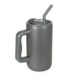 TMPS 222 G - TERMO TURNI GRIS (GRIS / ACERO INOXIDABLE / PLASTICO / SILICON)