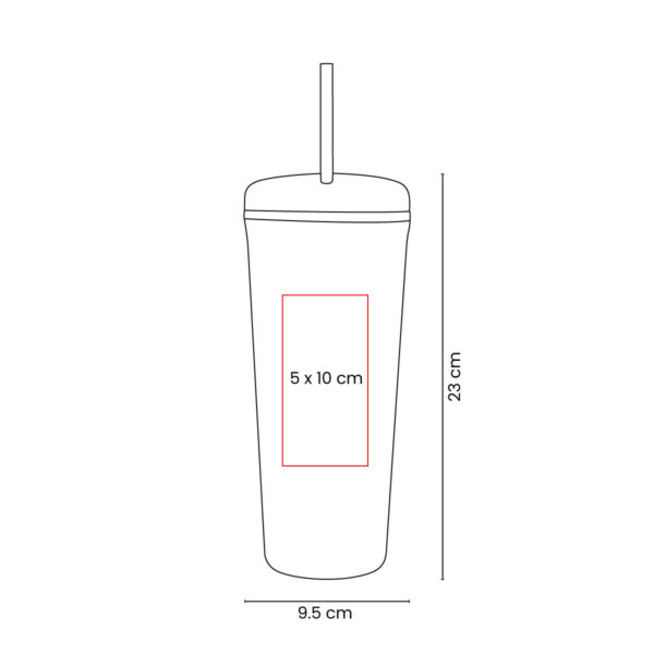 TMPS 225 P - VASO NEILL ROSA (ROSA / PLASTICO) - Imagen 4