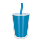 TMPS 227 A - VASO ELISSA AZUL (AZUL / PLASTICO)