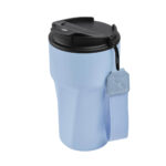 TMPS 229 A - TERMO STREDNA AZUL (AZUL / ACERO INOXIDABLE / PLASTICO / POLIESTER / PU)