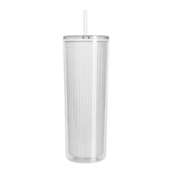TMPS 230 B - VASO NELI BLANCO (BLANCO / PLASTICO) - Imagen 2
