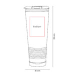 TMPS 234 A - TERMO TRUBA AZUL (AZUL / ACERO INOXIDABLE / PLASTICO) - Image 6