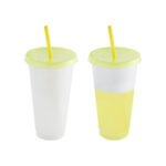 TMPS 237 Y - VASO BLUR AMARILLO (AMARILLO / PLASTICO)