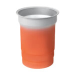 TMPS 239 O - VASO RENK NARANJA (NARANJA / ALUMINIO)