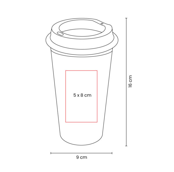 TMPS 74 M - VASO TIRICH MORADO (MORADO / PLASTICO) - Imagen 2