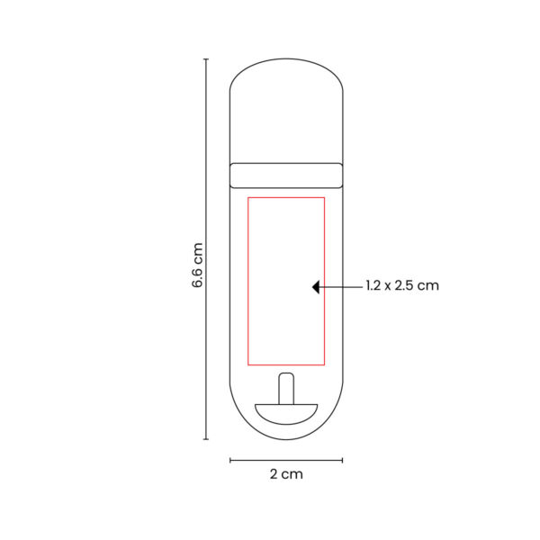 USB 220 S - USB STORAGE 16 GB PLATA (PLATA / PLASTICO) - Imagen 2