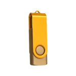 USB 231 D - USB SELWIN 16 GB DORADO (DORADO / METAL / RUBBER)