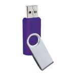 USB 231 M - USB SELWIN 16 GB MORADO (MORADO / METAL / RUBBER)