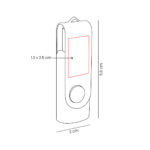 USB 231 D - USB SELWIN 16 GB DORADO (DORADO / METAL / RUBBER) - Image 2