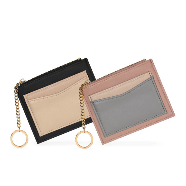 W 651 P - CARTERA MONEDERO IRIS ROSA (ROSA / CURPIEL) - Imagen 6
