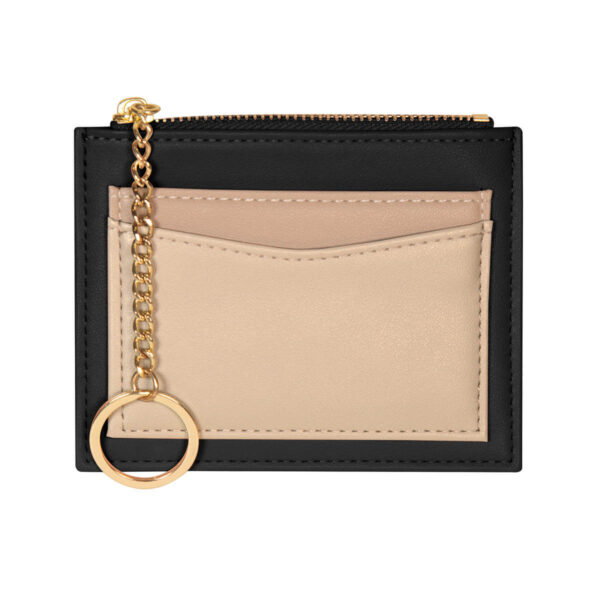 W 651 N - CARTERA MONEDERO IRIS NEGRO (NEGRO / CURPIEL) - Imagen 2