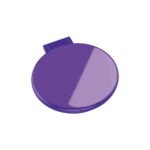 ESPEJO REDONDO MORADO BE-006M ( BE-006 / BE006 / ESPEJOS )