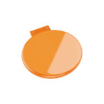ESPEJO REDONDO NARANJA BE-006O ( BE-006 / BE006 / ESPEJOS )