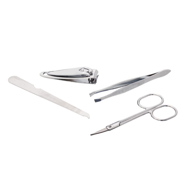 SET DE MANICURA OVALADO ROJO BE-007R ( BE-007 / BE007 / ACCESORIOS DE BELLEZA ) - Imagen 3