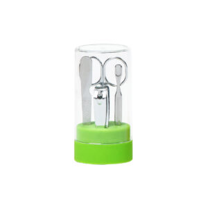 SET DE MANICURA LHASA VERDE LIMON BE-014V ( BE-014 / BE014 / ACCESORIOS DE BELLEZA )