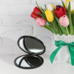 ESPEJO REDONDO DOBLE NEGRO BE-015N ( BE-015 / BE015 / ESPEJOS ) - Image 4