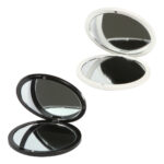 ESPEJO REDONDO DOBLE NEGRO BE-015N ( BE-015 / BE015 / ESPEJOS ) - Image 3