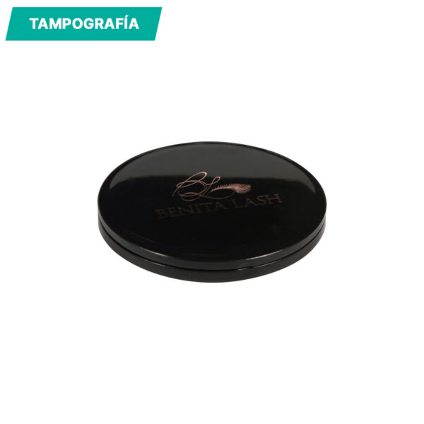 ESPEJO REDONDO DOBLE BLANCO BE-015B ( BE-015 / BE015 / ESPEJOS ) - Imagen 2