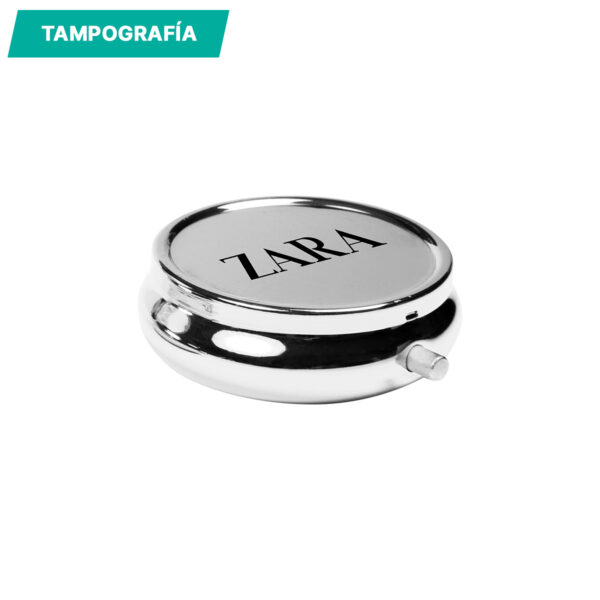 PASTILLERO CON ESPEJO PLATA BE-016S ( BE-016 / BE016 / ESPEJOS,PASTILLEROS ) - Imagen 3