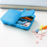 PASTILLERO CON TRES COMPARTIMENTOS ROSA BE-017RS ( BE-017 / BE017 / PASTILLEROS ) - Image 3