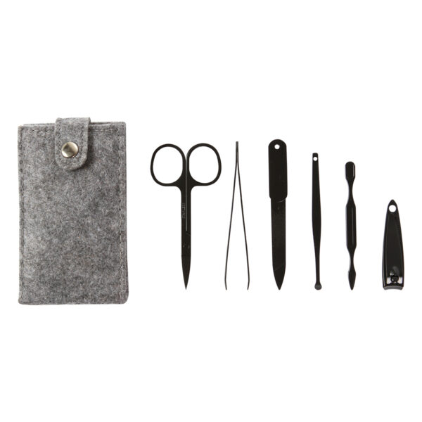 SET KINDA NEGRO BE-046N ( BE-046 / BE046 / ACCESORIOS DE VIAJE ) - Imagen 3