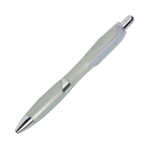 BOLÍGRAFO DE PLÁSTICO GRIS BL-017G ( BL-017 / BL017 / BOLÍGRAFOS,TINTA NEGRA )