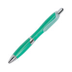BOLÍGRAFO DE PLÁSTICO VERDE BL-017V ( BL-017 / BL017 / BOLÍGRAFOS,TINTA NEGRA )