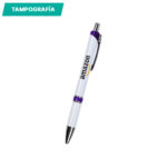 BOLÍGRAFO DE PLÁSTICO MORADO BL-018M ( BL-018 / BL018 / BOLÍGRAFOS,TINTA NEGRA ) - Image 2