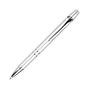 BOLÍGRAFO DE PLÁSTICO VIGO PLATA BL-022G ( BL-022 / BL022 / BOLÍGRAFOS,TINTA NEGRA )