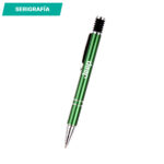 BOLÍGRAFO DE PLÁSTICO TOLEDO VERDE BL-023V ( BL-023 / BL023 / BOLÍGRAFOS,TINTA NEGRA ) - Image 2