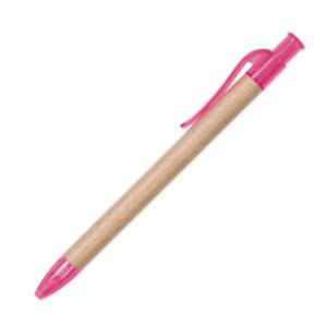 BOLÍGRAFO ECOLÓGICO CAIRO ROSA BL-030RS ( BL-030 / BL030 / BOLÍGRAFOS,TINTA NEGRA )