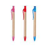 BOLÍGRAFO ECOLÓGICO CAIRO ROSA BL-030RS ( BL-030 / BL030 / BOLÍGRAFOS,TINTA NEGRA ) - Image 3