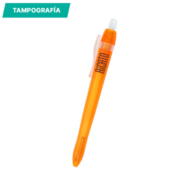 BOLÍGRAFO DE PLÁSTICO KAPPA NEGRO BL-037N ( BL-037 / BL037 / BOLÍGRAFOS,TINTA NEGRA ) - Imagen 3