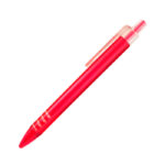 BOLÍGRAFO DE PLÁSTICO EVIA ROJO BL-038R ( BL-038 / BL038 / BOLÍGRAFOS,TINTA NEGRA )
