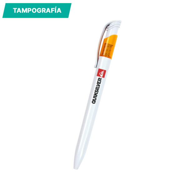 BOLÍGRAFO DE PLÁSTICO TRIPOLI NARANJA BL-039O ( BL-039 / BL039 / BOLÍGRAFOS,TINTA NEGRA ) - Imagen 2