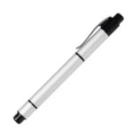 BOLÍGRAFO DE PLÁSTICO DUO PLATA BL-040G ( BL-040 / BL040 / BOLÍGRAFOS,MARCA TEXTOS,TINTA NEGRA )