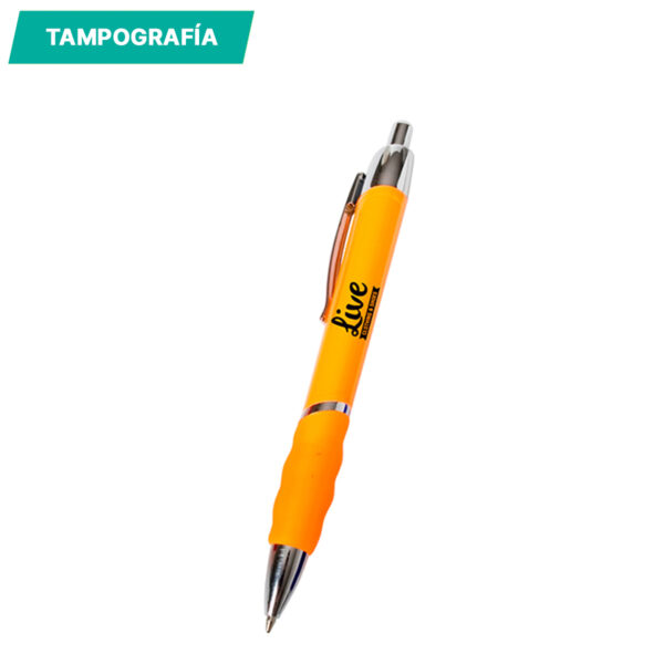 BOLÍGRAFO DE PLÁSTICO BETA ROJO BL-041R ( BL-041 / BL041 / BOLÍGRAFOS,TINTA NEGRA ) - Imagen 2