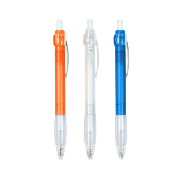 BOLÍGRAFO DE PLÁSTICO ARGOS BLANCO BL-045B ( BL-045 / BL045 / BOLÍGRAFOS,TINTA NEGRA ) - Imagen 3