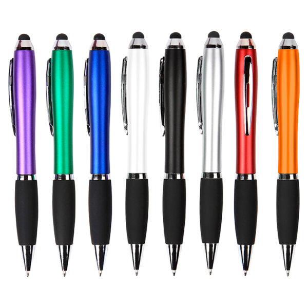 BOLÍGRAFO DE PLÁSTICO LANÚS PLATA BL-070G ( BL-070 / BL070 / BOLÍGRAFOS,TINTA NEGRA ) - Imagen 4