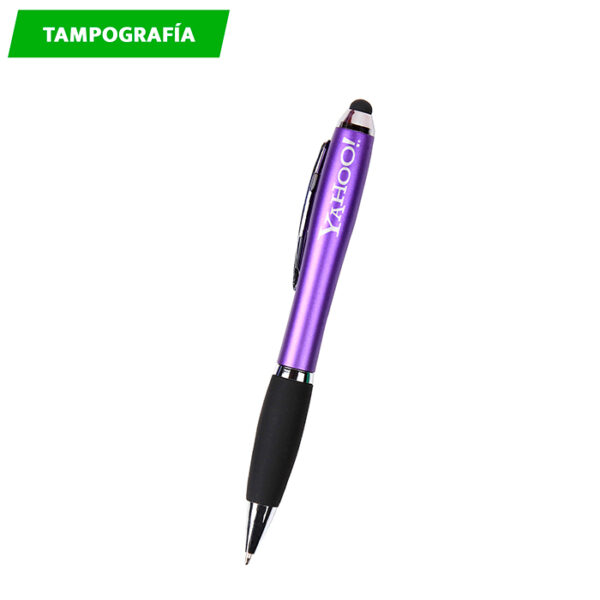 BOLÍGRAFO DE PLÁSTICO LANÚS PLATA BL-070G ( BL-070 / BL070 / BOLÍGRAFOS,TINTA NEGRA ) - Imagen 3