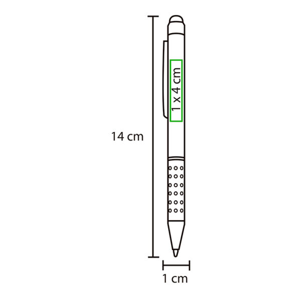 BOLÍGRAFO METÁLICO RIOJA ROSA BL-071RS ( BL-071 / BL071 / BOLÍGRAFOS,TINTA NEGRA ) - Imagen 3
