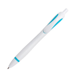 BOLÍGRAFO DE PLÁSTICO VARZI AZUL AQUA BL-079AQ ( BL-079 / BL079 / BOLÍGRAFOS,TINTA NEGRA )