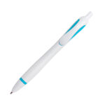 BOLÍGRAFO DE PLÁSTICO VARZI AZUL AQUA BL-079AQ ( BL-079 / BL079 / BOLÍGRAFOS,TINTA NEGRA )